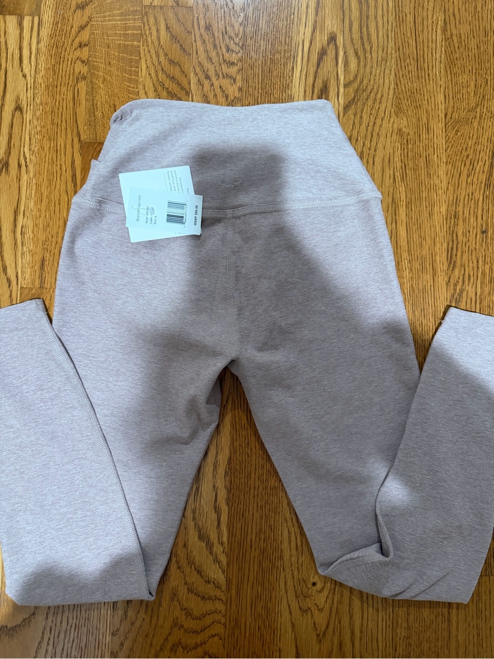 NWT Beyond Yoga High Waist Space Dye leggings in chai - Picture 7 of 8